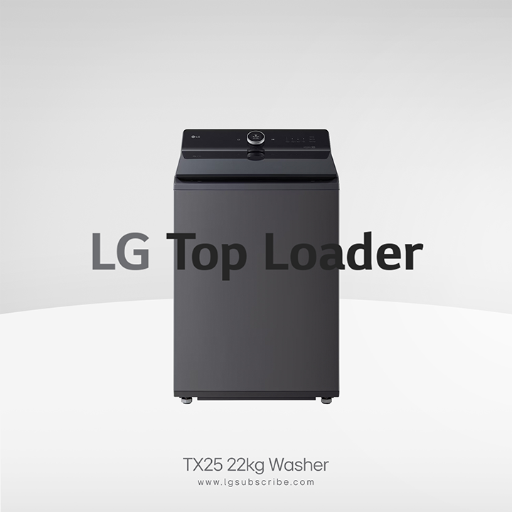 LG Top Loader Washing Machine TX2522AT9GR